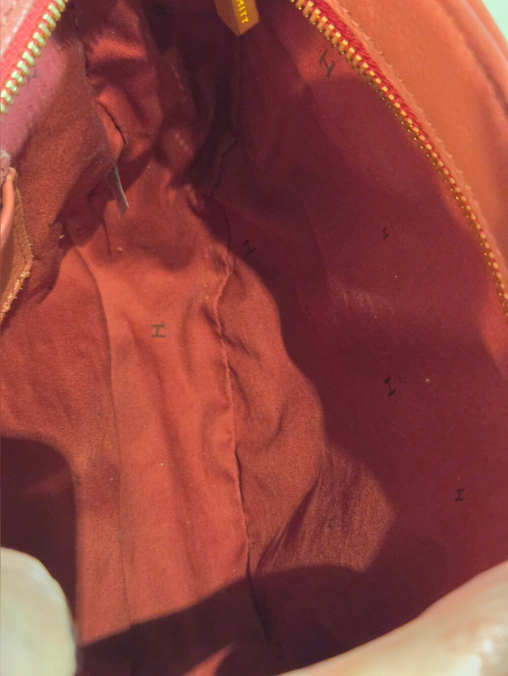 Hammitt Kayce Saddle Med Crossbody - RARE Rouge Pink & Brushed Gold-2023 - Picture 13 of 16